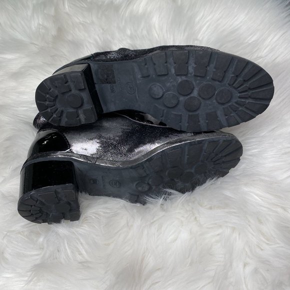 Chanel Silver Combat Bootie - Picture 6 of 13
